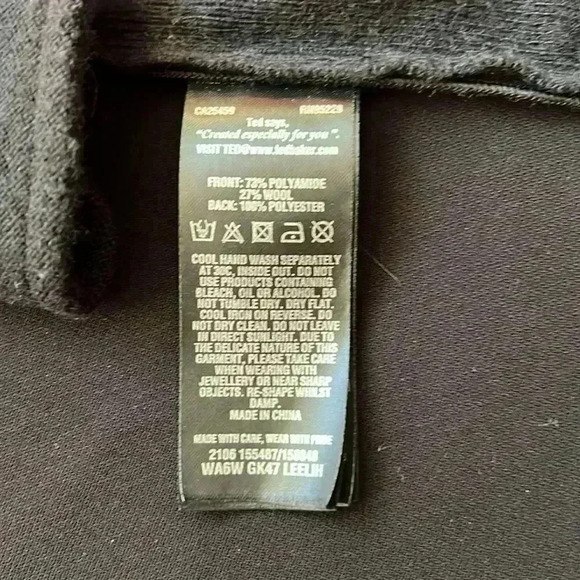 🔥TED Baker🔥 | Leelih black longline wool blend vest - Picture 7 of 13